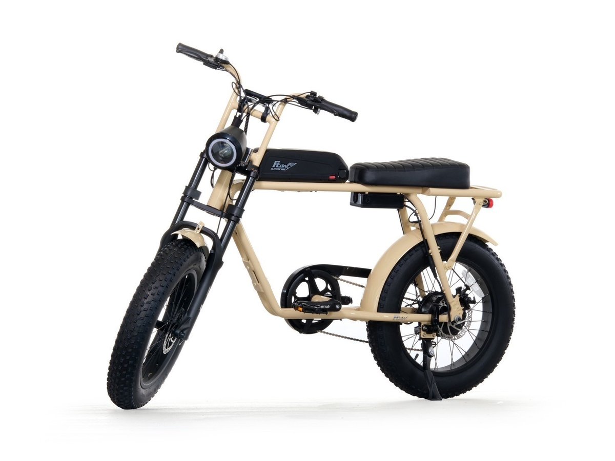 FLOW M2 電動アシスト 自転車 充電式 グロスベージュ | FAST LANE