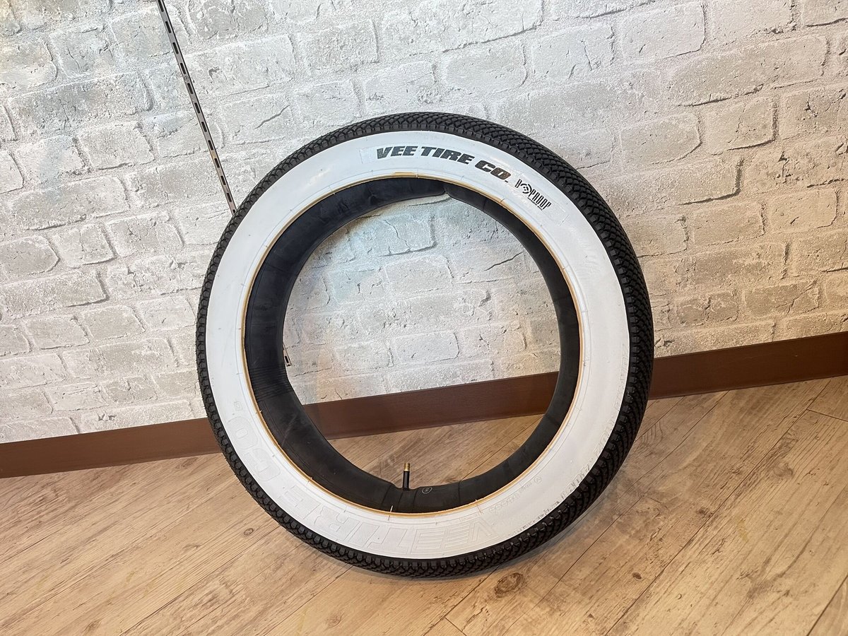 E-Bike用 ホワイトリボン ファットタイヤ 1本 20x4.0 SUPER73/MATE.
