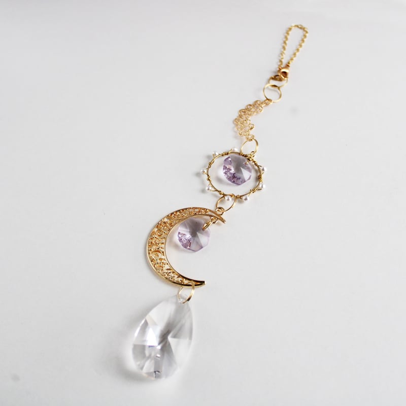 上級キット☆三日月と雫のサンキャッチャー | サンキャッチャーキット