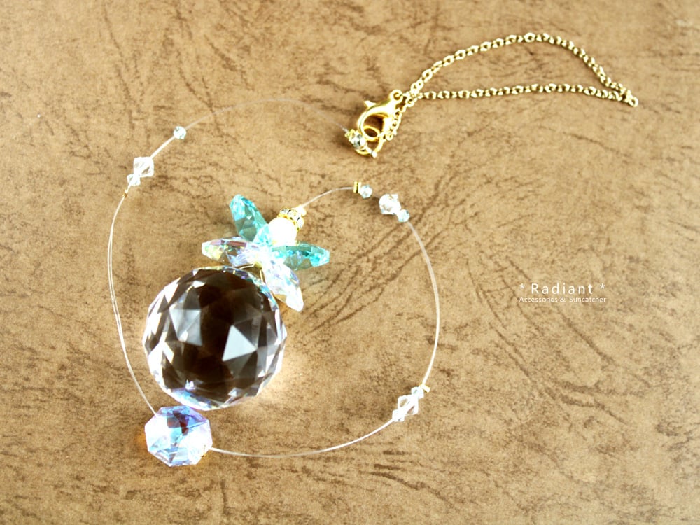 初級キット☆高品質クリスタルで作る天使のサンキャッチャー制作キット