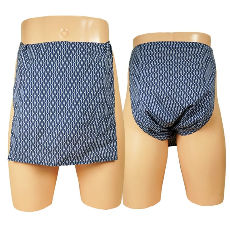 越中ふんどし 網代 ネイビー スタンダード | 丸和商会