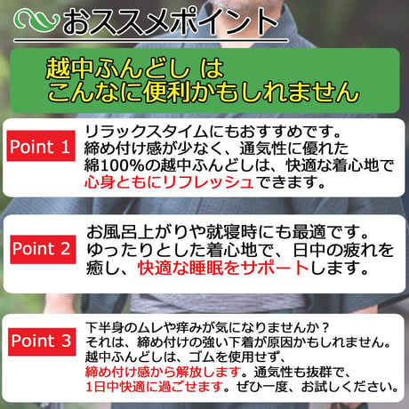 越中ふんどし かのこ スタンダード