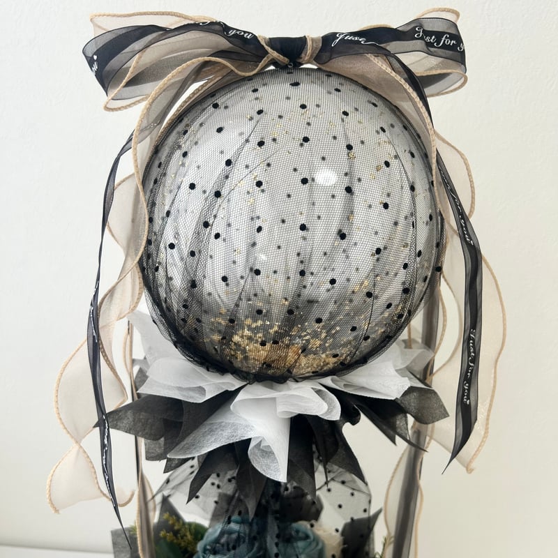 poppy フラワーバルーンチュールボレロ（クリーム） POPPY フラワー