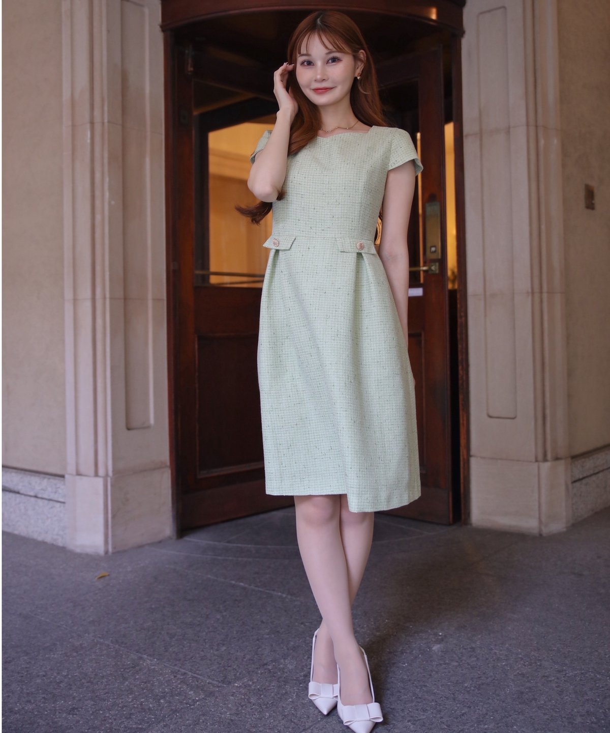 tweed one piece（Annabelle） | Marry me