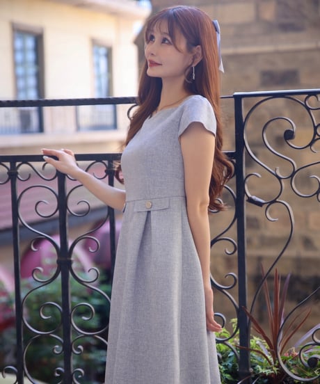 tweed one piece（Nemophila）