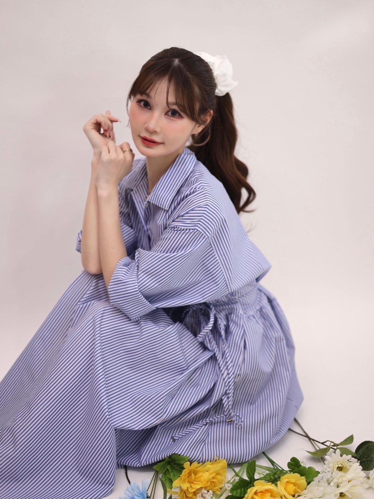 Marry me マリーミー tweed one piece(pink) Marry me マリーミーtweed