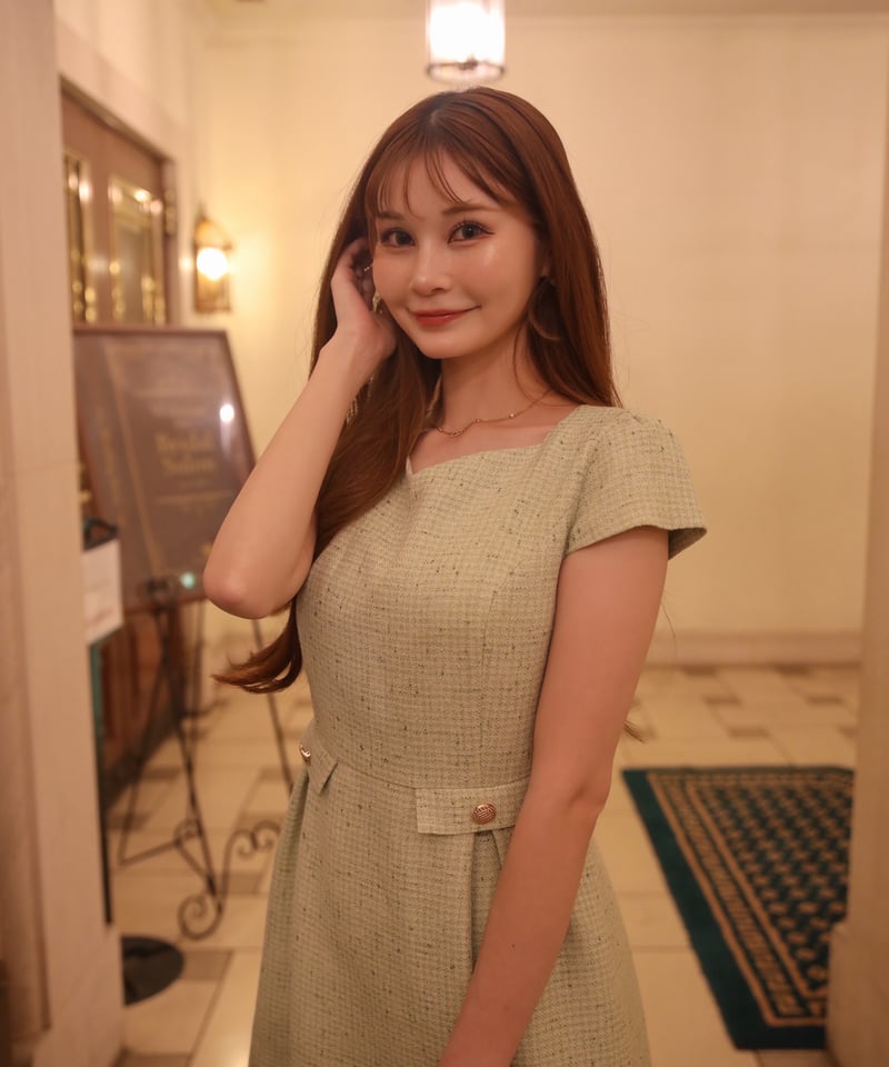 tweed one piece（Annabelle） | Marry me