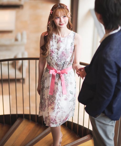 Marry me マリーミー　tweed one piece(pink) tweed one piece(pink) | Marry me
