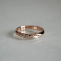 Due mani | 3.0mm Ring Diamond