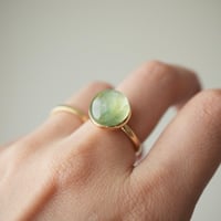 変花 | K18YG Ring