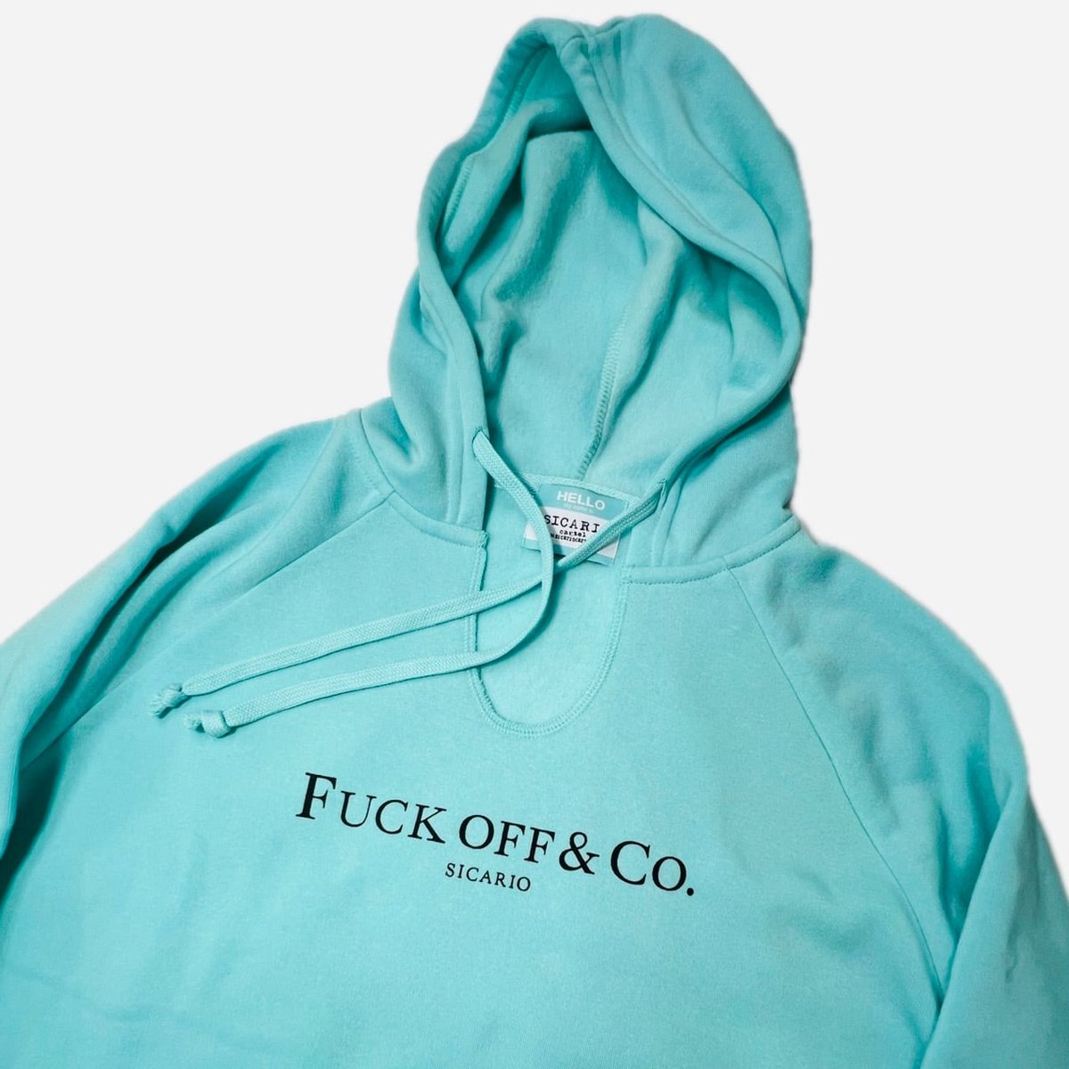 倖田來未さん着用　FUCK OFF & CO. パーカー　ティファニーブルー fit=scale-down,w=1200