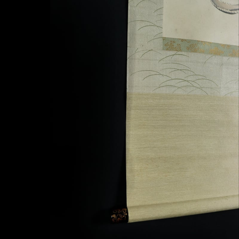 70 松村景文「蛇図」紙本 肉筆 松村呉春師事 四条派 掛軸 | 三梨 art