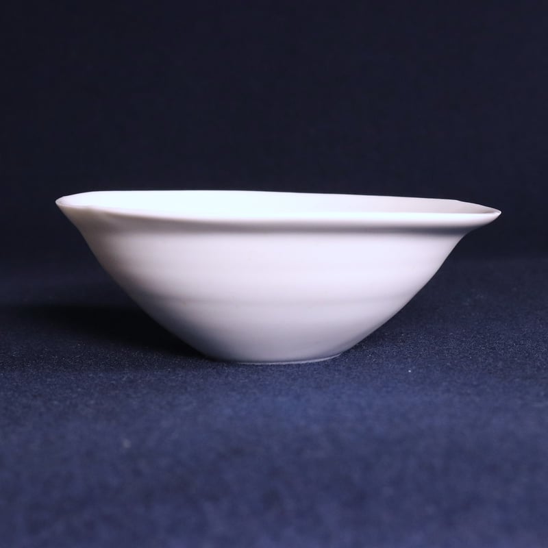 黒田泰三 白磁 台鉢 大 黒田泰蔵 白磁鉢【9月1日本日