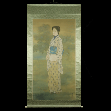 衣㤚　明治時代　年代物　 【衣紋がけ4本付き】 ぱぱらちあページ 衣㤚 明治時代 年代物 【衣紋がけ4本付き】 ぱぱらちあページ 衣
