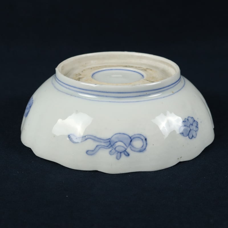 98 伊万里焼 花鳥文膾皿 金彩色絵 江戸後期時代 | 三梨 art and antiques