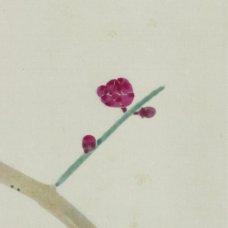 掛軸 法道寺住職 仲村成道『緑立つ 一行書』紙本 共箱付 掛け軸 w07159 掛軸 法道寺住職 仲村成道『緑立つ 一行書』紙本 共箱付 掛け軸
