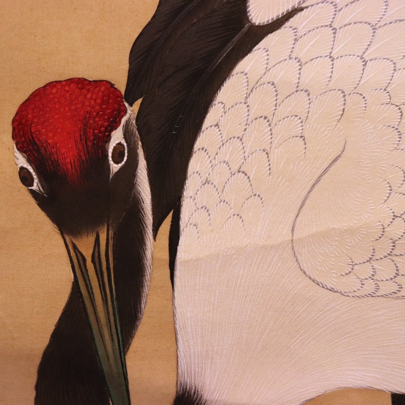 「古松双鶴図」肉筆 古松双鶴図」肉筆 古松双鶴図」肉筆 北斎の画歴 | 画