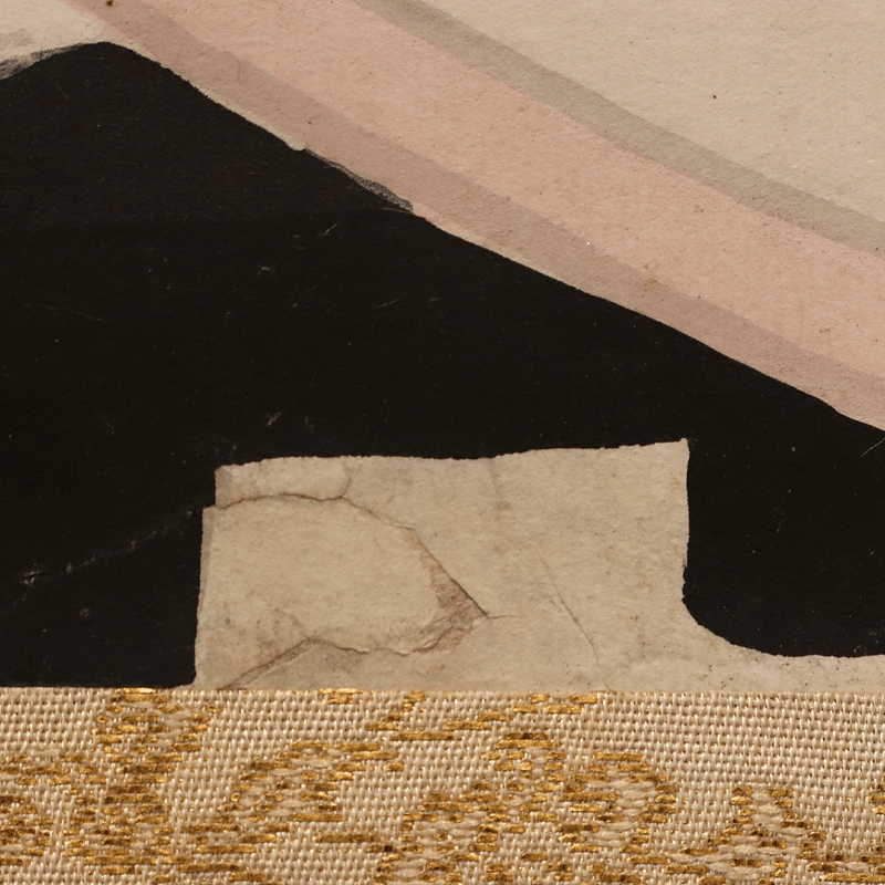 11 北野 恒富 「蛍と美人図」夏掛け 絹本 肉筆 稲野年恒に師事 日本