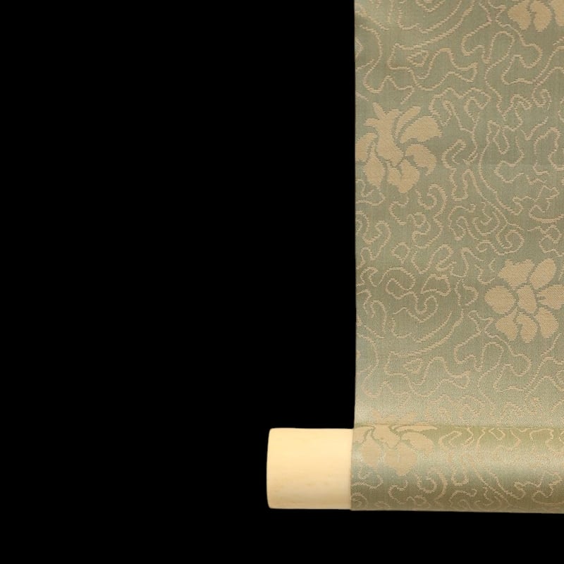 221 加藤晨明「紫陽花」 絹本 肉筆 中村岳陵師事 愛知の人 掛軸 | 三梨