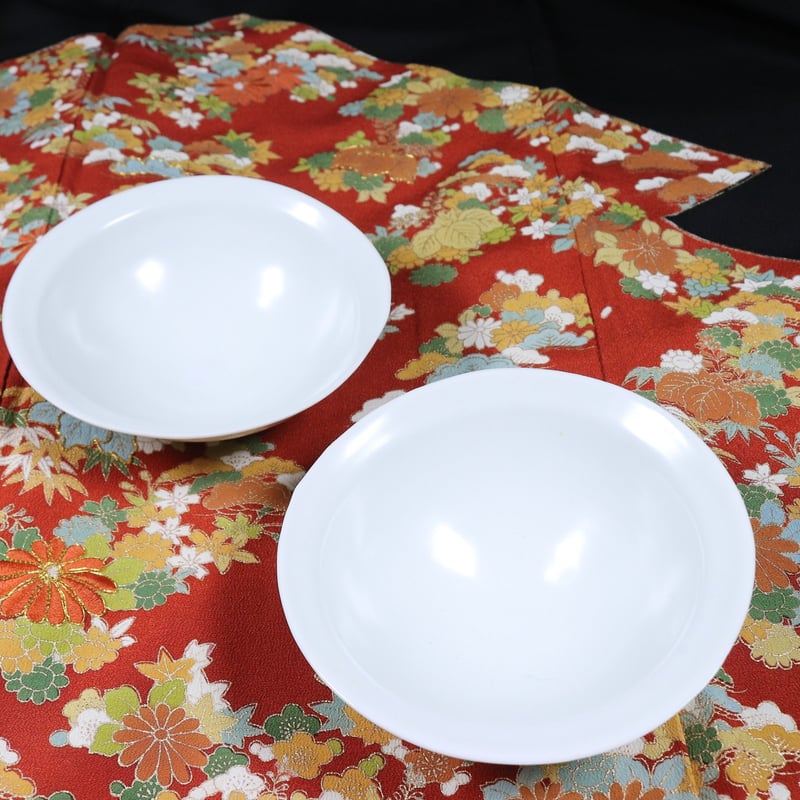 147 黒田泰蔵 白磁 深鉢 銘有 島岡達三に師事 兄:黒田征太郎 茶道具