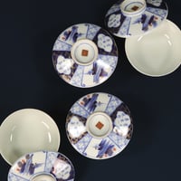 22 伊万里焼 花文 色絵金彩 小皿 明治期 3寸 豆皿 | 三梨 art and antiques