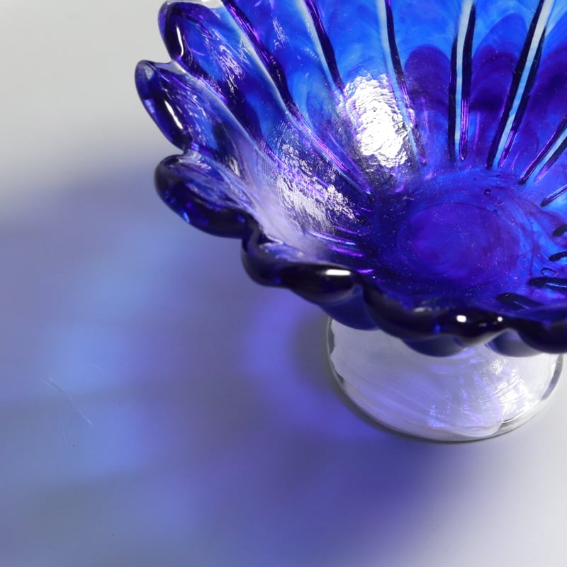 203 岩田ガラス 花器・コンポート ガラス工芸 現代ガラス芸術の