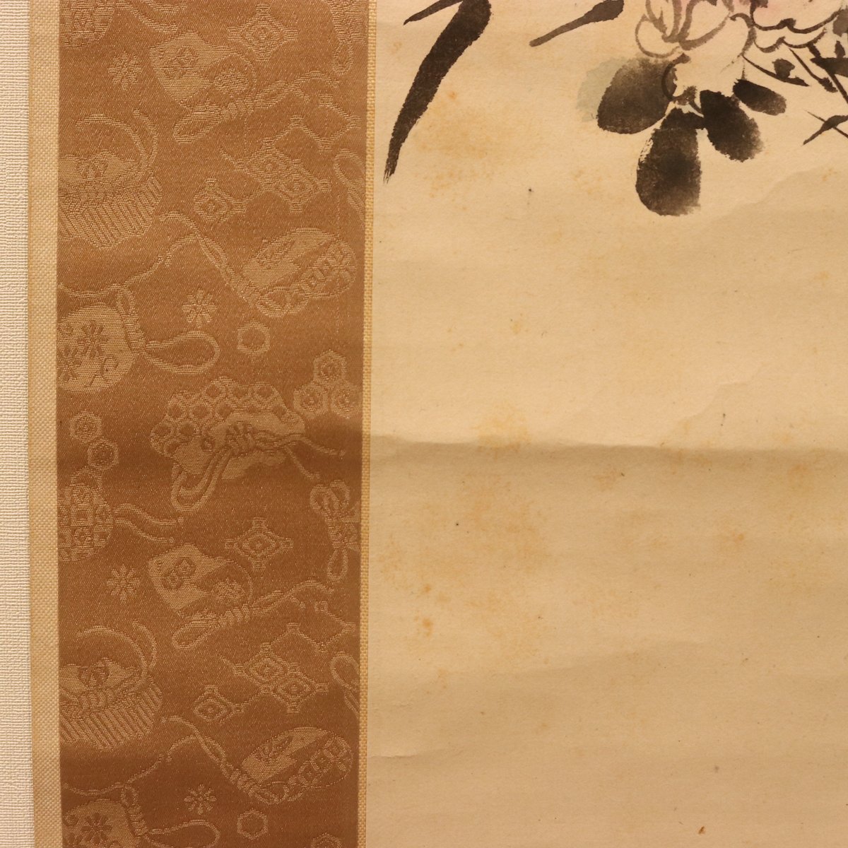 177 岡田半江 「群芳図」 共箱 二重箱 紙本 米山人の子 大阪の人 江戸