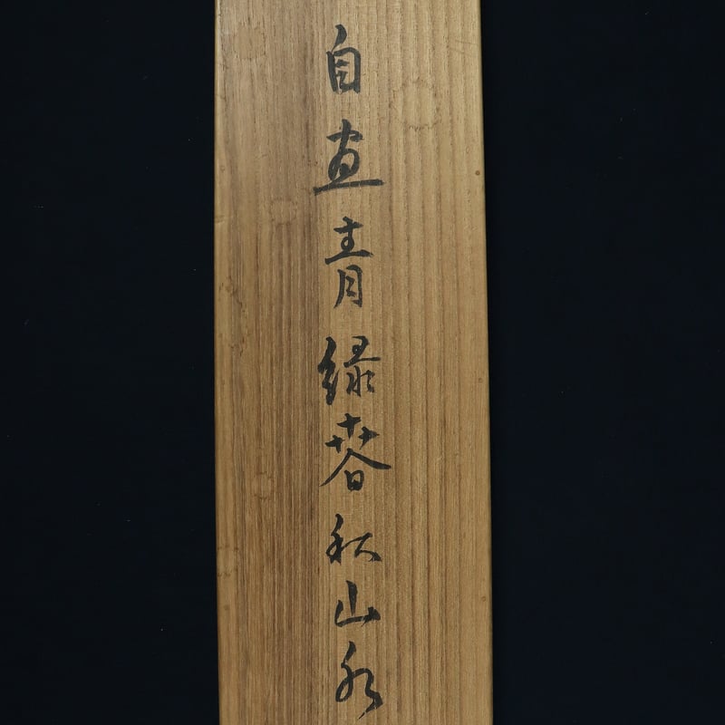 54 水田 竹圃 「自画青緑谷秋山水」双幅 肉筆 絹本 南画家 姫島竹外