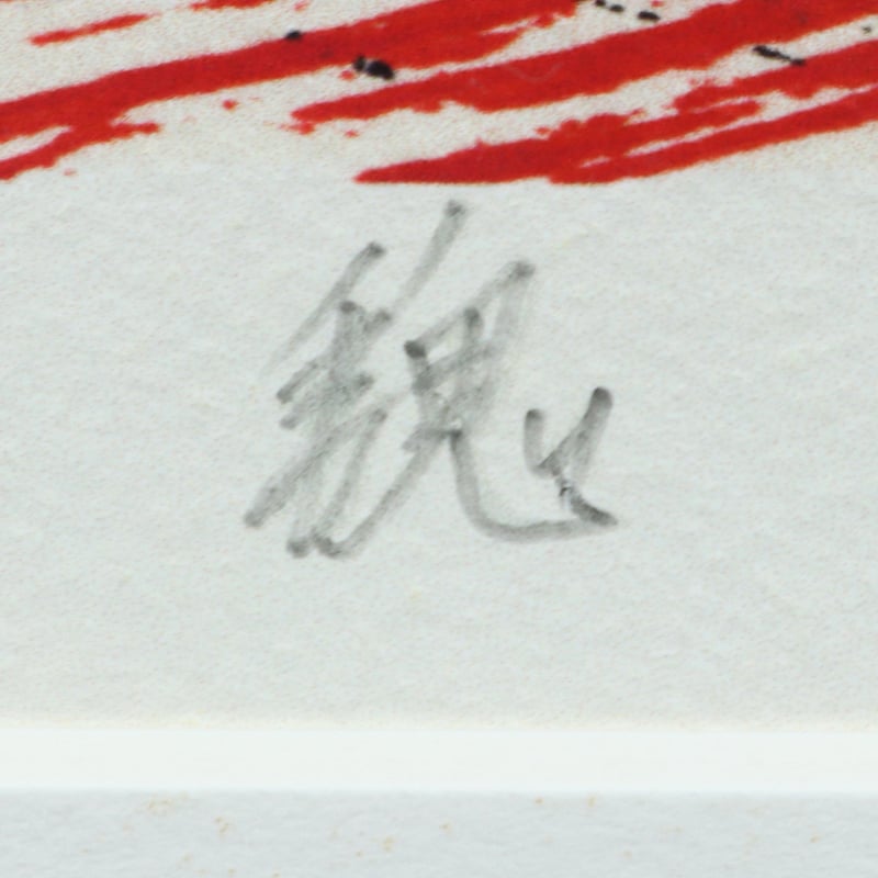 【限定品】アイズピリ 額装リトグラフ 限定60/150サイン有 限定品】アイズピリ 額装リトグラフ 限定60/150サイン有 限定品