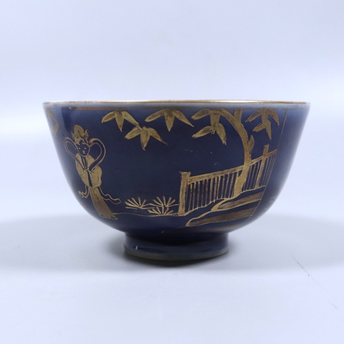 200 伊万里焼 開造祥瑞 蓋付き瑠璃茶碗 江戸後期 | 三梨 art and antiques