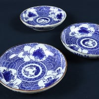 22 伊万里焼 花文 色絵金彩 小皿 明治期 3寸 豆皿 | 三梨 art and antiques