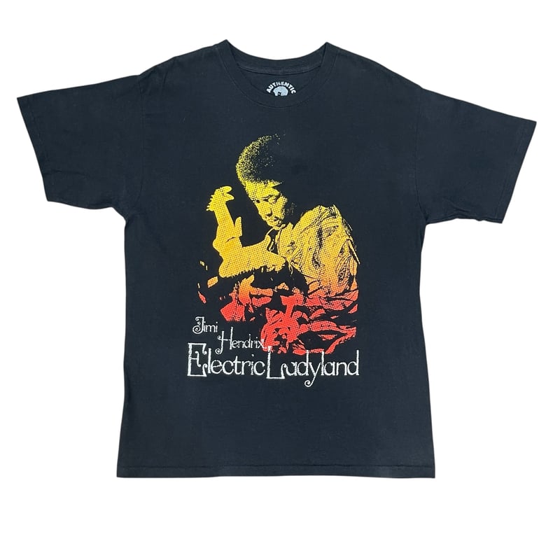 【希少】ジミ・ヘンドリックス フリンジ付きラグマット　JIMI HENDRIX 古着 バンドT】JIMI HENDRIX ジミヘンドリックス M / 258-085 |