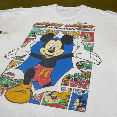 【古着 キャラクターT】Disney ディズニー ミッキー 90’s / 253-057