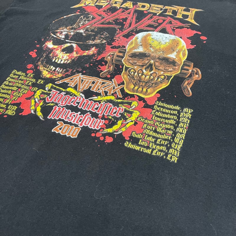 SLAYER スレイヤー バンド Tシャツ HANES 古着 バンドT】SLAYER