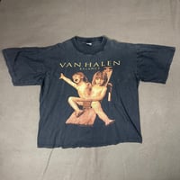 【古着  バンドT】  VAN HALEN ヴァンヘイレン BALANCE ユーロツアー 90’s XL / 252-127