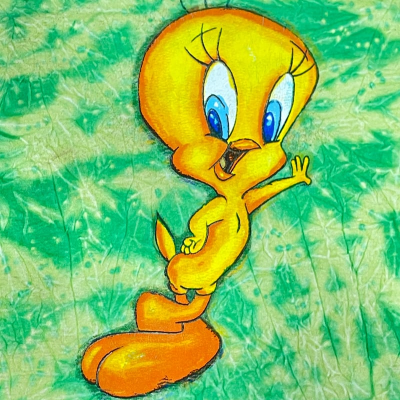 LOONEY TUNES【激レア】台形スカート　キャラクター Looney Tunes/PVC Figure(90s/Pepe & Penelope) LT-001