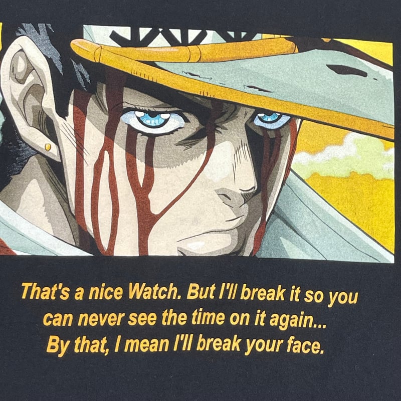 古着 アニメT】ジョジョの奇妙な冒険 第3部 L / 258-146 | 90 ここのそじ