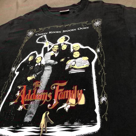 【古着 映画T】Addams Family アダムスファミリー 90’s L / 252-091
