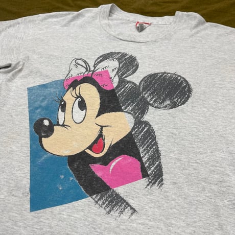 【古着 キャラクターT】Disney ディズニー ミニーマウス 90’s XL / 253-050