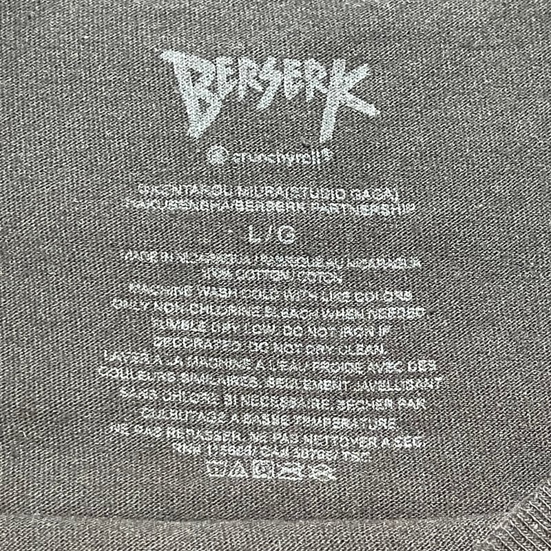ベルセルク　BERSERK シャツ　Lサイズ　未開封 ベルセルク BERSERK シャツ Lサイズ 未開封 ベルセルク BERSERK シャツ