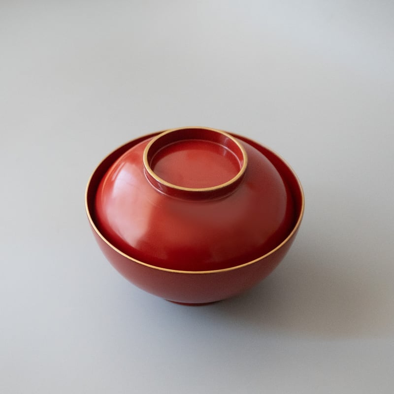 輪島塗り漆器 赤色汁椀 4個セット 輪島塗漆器の工房直販 輪島塗