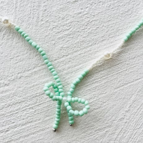 Choco mint necklace