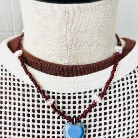 Choco beads necklace