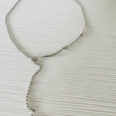 Ball chain necklace