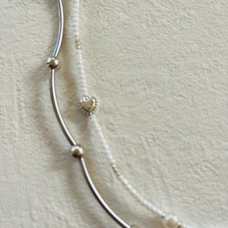 Simple heart necklace