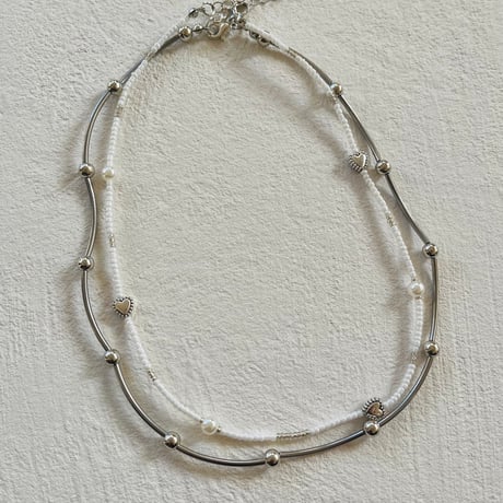 Simple heart necklace