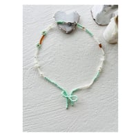Choco mint necklace