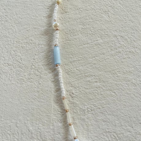 Baroque perl necklace