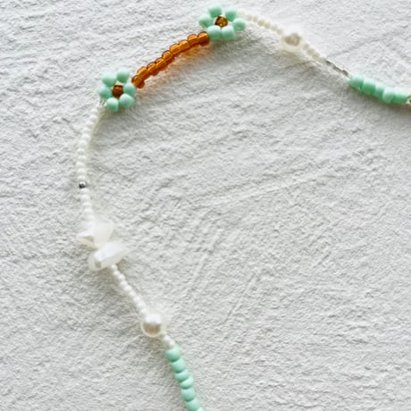 Choco mint necklace