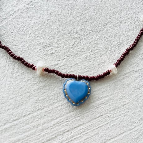 Choco beads necklace
